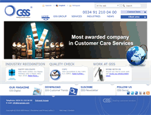 Tablet Screenshot of grupogss.com